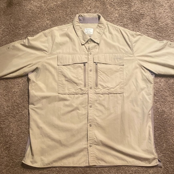 L.L. Bean Bundle of 2 Tropicwear Shirt long sleeves XXL - Picture 6 of 15